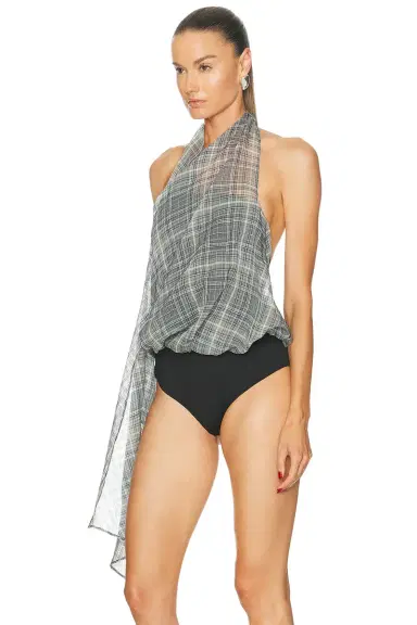 Coperni Draped Sarouel Top | Thumbnail 4