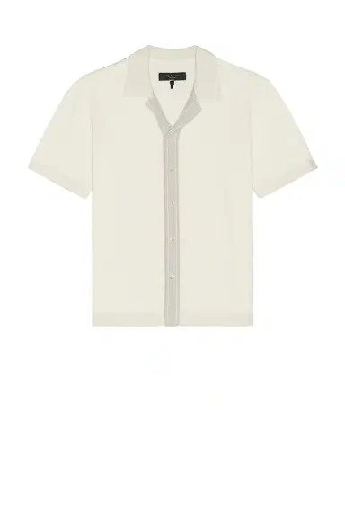 Rag & Bone Blocked Harvey Camp Shirt | Thumbnail 4 Rag & Bone Blocked Harvey Camp Shirt | Thumbnail 4