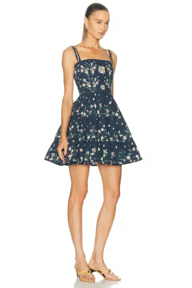 Agua by Agua Bendita Lima Mini Dress | Thumbnail 2