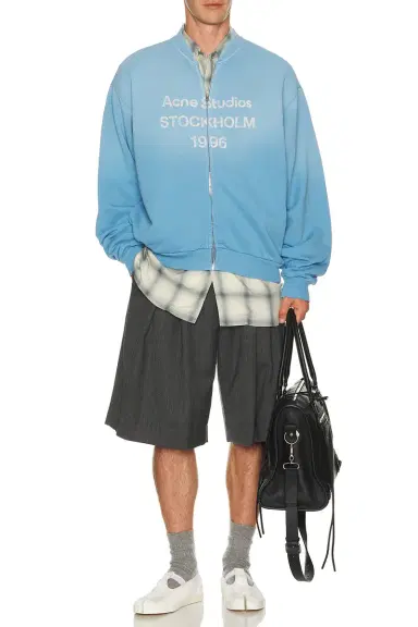 Acne Studios Fiah U Zip 1996 Sweater | Thumbnail 3 Acne Studios Fiah U Zip 1996 Sweater | Thumbnail 3
