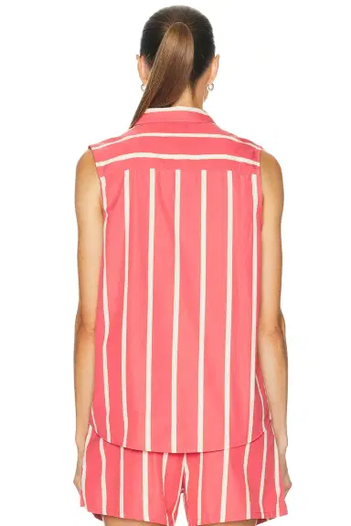 DONNI. The Pop Sleeveless Striped Top | Thumbnail 3