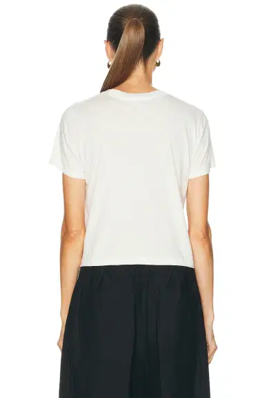 ÉTERNE Short Sleeve Boxy Tee | Thumbnail 3