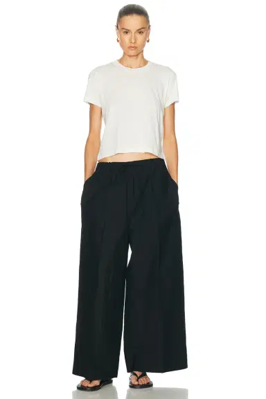 ÉTERNE Short Sleeve Boxy Tee | Thumbnail 4