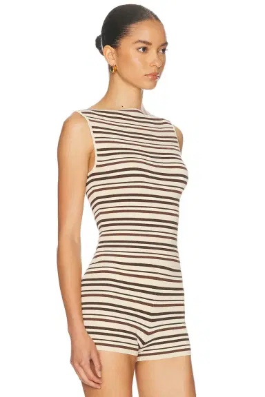 L'Academie Taylar Stripe Tank | Thumbnail 2