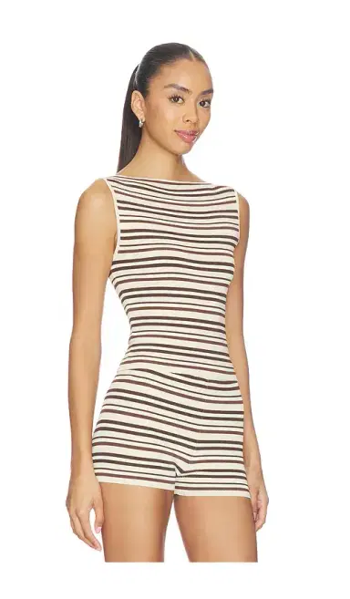 L'Academie Taylar Stripe Tank | Thumbnail 7