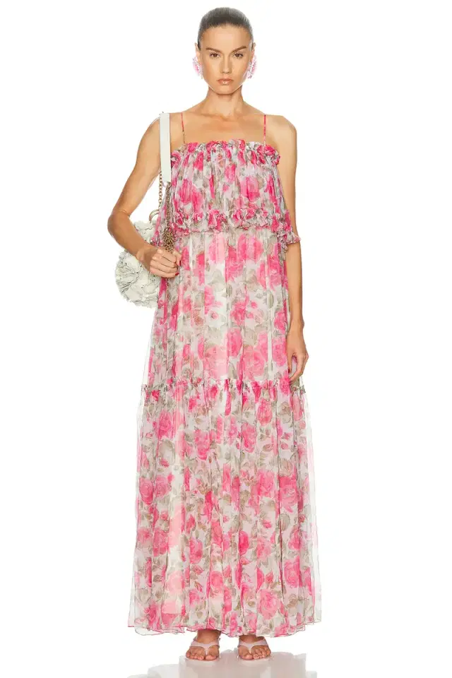 Chloe Drop Waist Maxi Dress