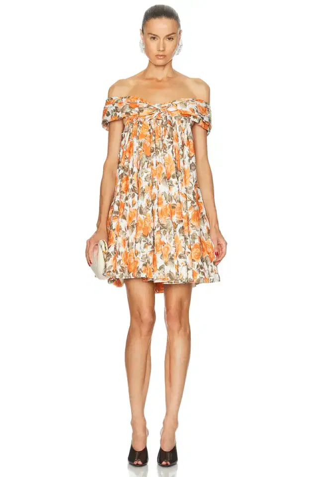 Chloe Off Shoulder Babydoll Dress
