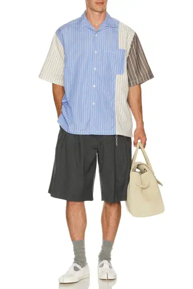 COMME des GARCONS HOMME Oxford Stripe Shirt | Thumbnail 3