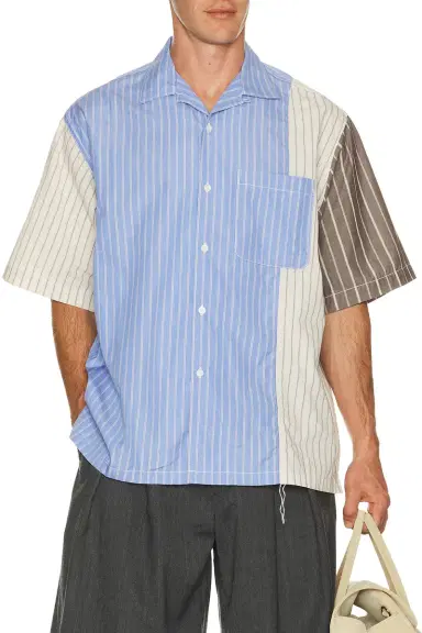 COMME des GARCONS HOMME Oxford Stripe Shirt | Thumbnail 1