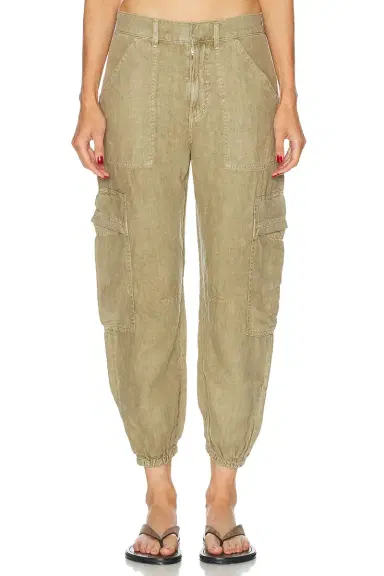 Citizens of Humanity Ciela Balloon Utility Linen Pants | Thumbnail 1