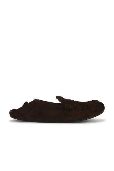 Acne Studios Bojan Folding Suede Slip On | Thumbnail 2
