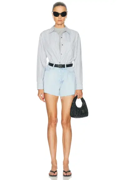 Mother Flutter Short Fray Shorts | Thumbnail 5 Mother Flutter Short Fray Shorts | Thumbnail 5