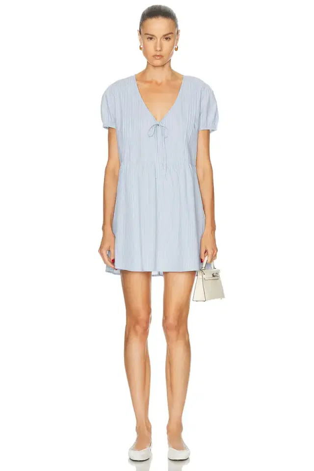 Deiji Studios V Pleat Dress