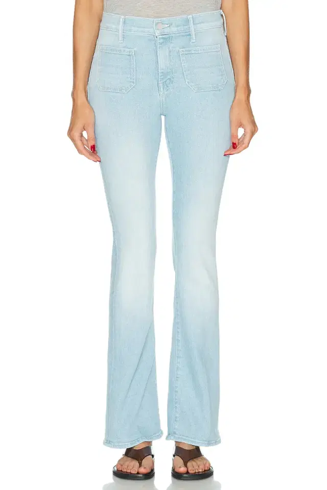 MOTHER Patch Pocket Weekend Jeans