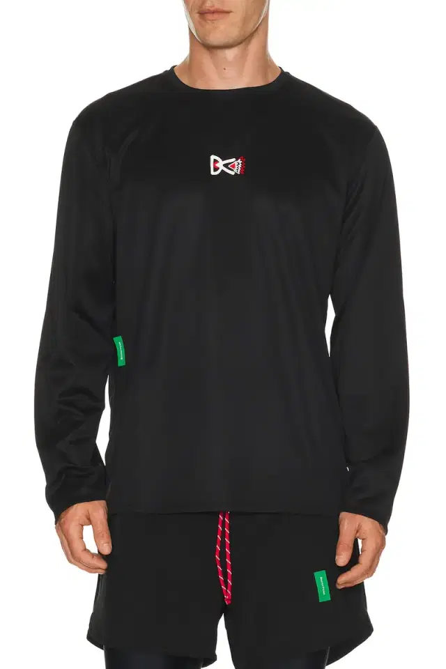 District Vision Long Sleeve Boxy Training Tee