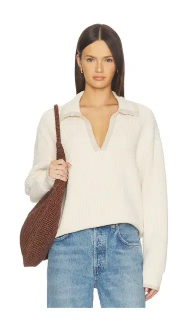 SRG Dae Contrast Polo Sweater | Thumbnail 1