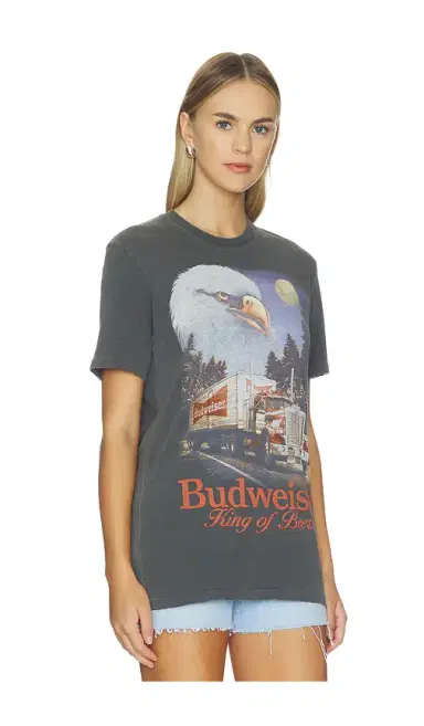Junk Food Budweiser Semi Tee | Thumbnail 4