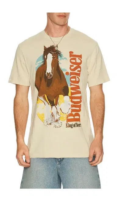 Junk Food Bud Clydesdale Tee | Thumbnail 1 Junk Food Bud Clydesdale Tee | Thumbnail 1