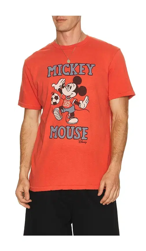 Junk Food Mickey Mouse Soccer Tee