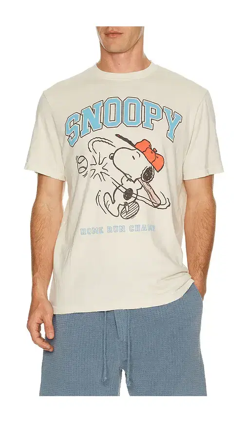 Junk Food Snoopy Home Run Champ Tee