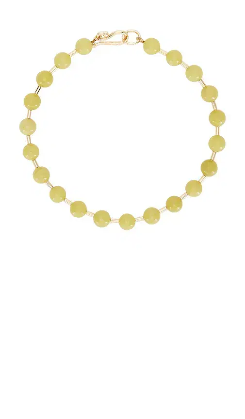 Eddie Borgo Beaded Ball Chain Necklace