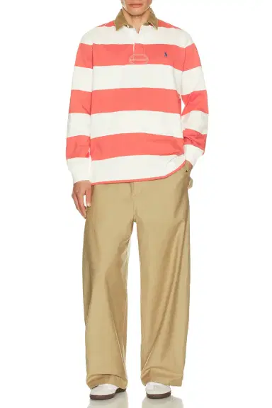 Polo Ralph Lauren Long Sleeve Collared Rugby Shirt | Thumbnail 5