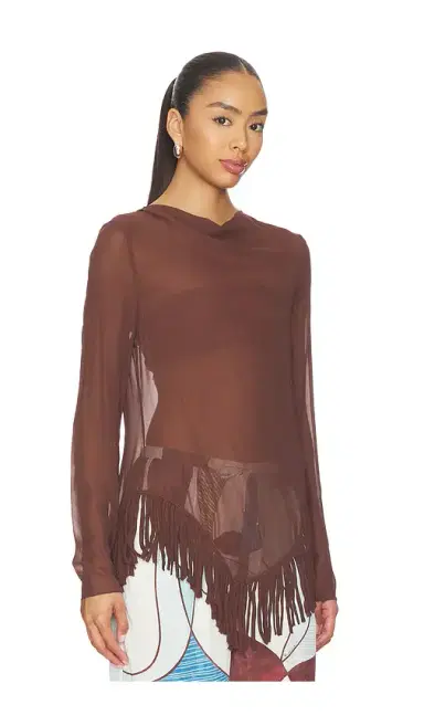 ROAME. Barca Fringe Top | Thumbnail 2