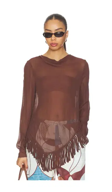 ROAME. Barca Fringe Top | Thumbnail 1
