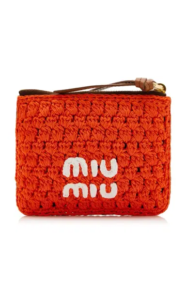Miu Miu Crocheted Pouch | Thumbnail 3