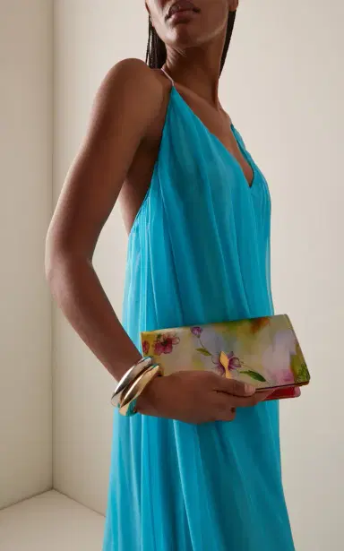 Christian Louboutin Bettina Crepe Satin Clutch | Thumbnail 2 Christian Louboutin Bettina Crepe Satin Clutch | Thumbnail 2