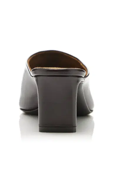 Khaite Colt Leather Mules | Thumbnail 5