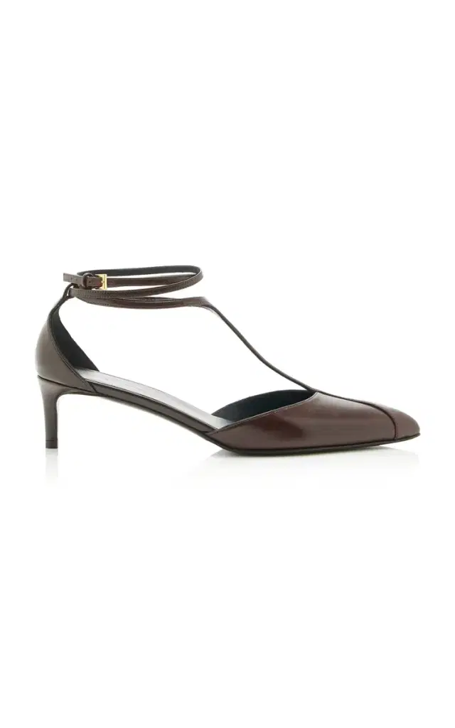 Khaite Mia Leather Pumps