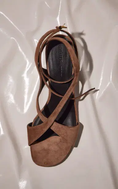 Khaite Liria Suede Sandals | Thumbnail 2 Khaite Liria Suede Sandals | Thumbnail 2