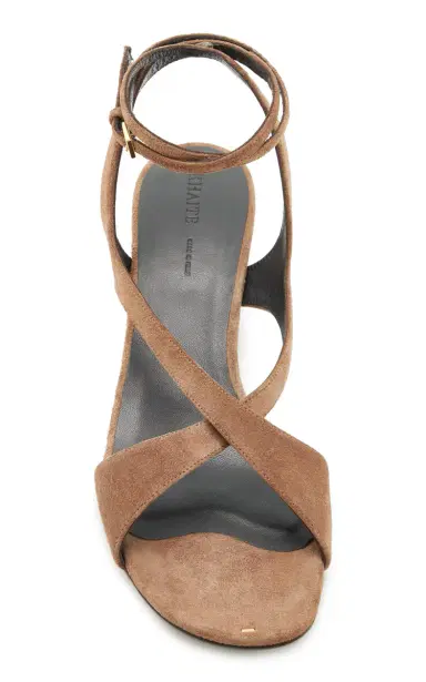 Khaite Liria Suede Sandals | Thumbnail 4 Khaite Liria Suede Sandals | Thumbnail 4