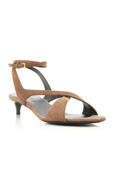 Khaite Liria Suede Sandals | Thumbnail 5 Khaite Liria Suede Sandals | Thumbnail 5