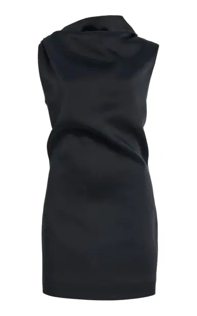 Khaite Astor Satin Mini Dress | Thumbnail 6