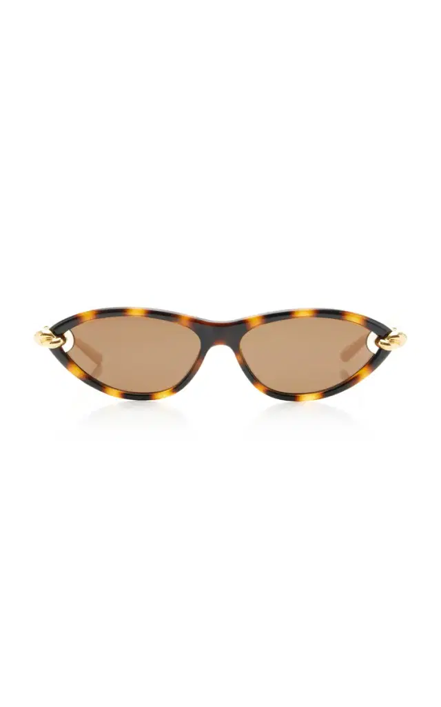 Bottega Veneta Cat-Eye Acetate Sunglasses