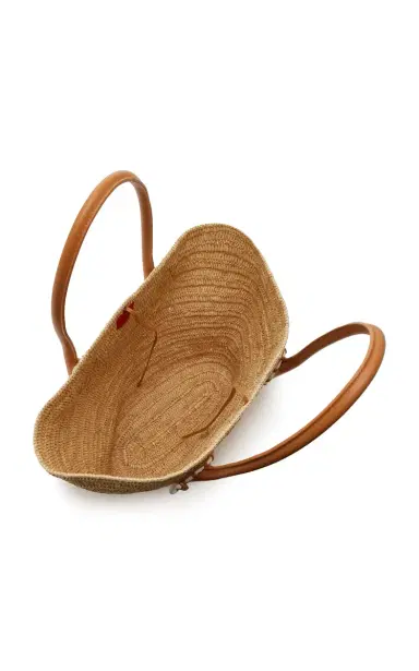 Christian Louboutin Venus Large Raffia Basket Tote | Thumbnail 5 Christian Louboutin Venus Large Raffia Basket Tote | Thumbnail 5