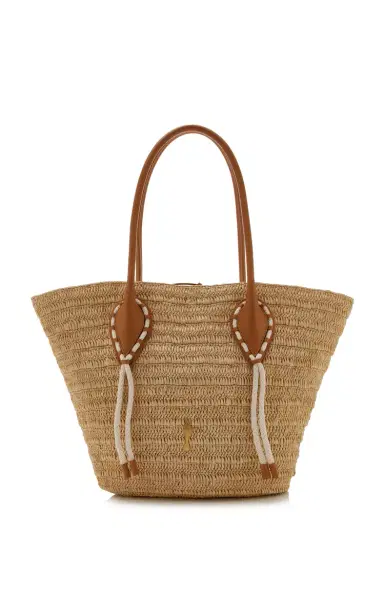Christian Louboutin Venus Large Raffia Basket Tote | Thumbnail 1 Christian Louboutin Venus Large Raffia Basket Tote | Thumbnail 1
