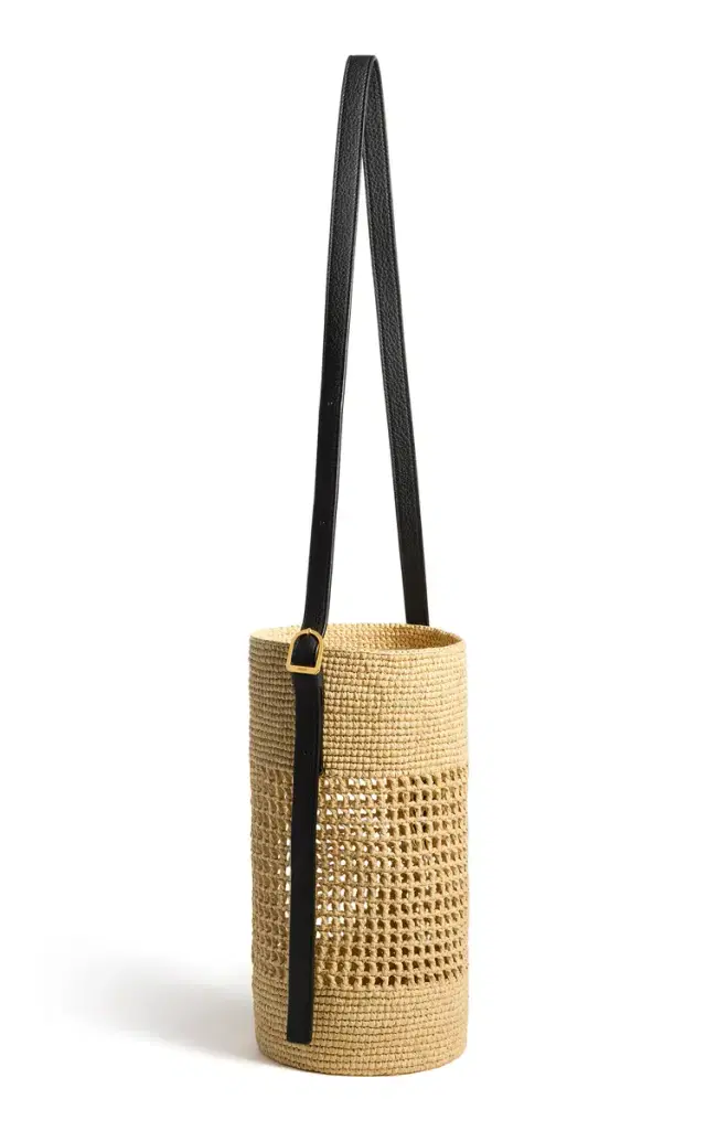 Khaite Billie Small Raffia Bucket Bag
