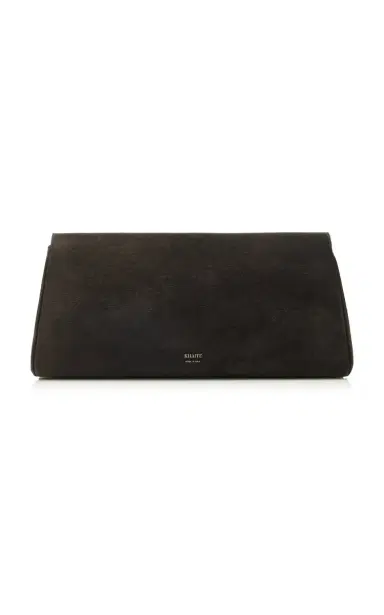 Khaite Audrey Suede Clutch | Thumbnail 5 Khaite Audrey Suede Clutch | Thumbnail 5