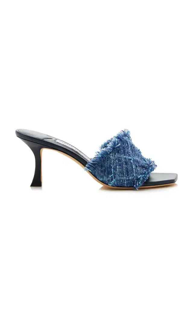 Jimmy Choo Alexia Denim Sandals