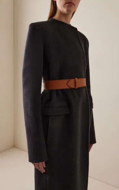 Khaite Theo Whipstitch Leather Belt | Thumbnail 3 Khaite Theo Whipstitch Leather Belt | Thumbnail 3