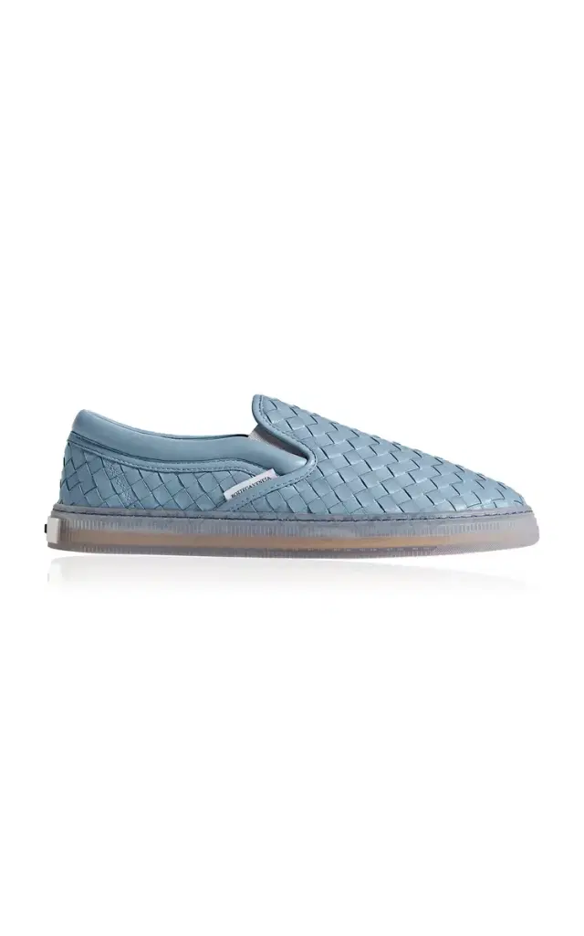 Bottega Veneta Serena Slip-on Intrecciato Leather Sneakers