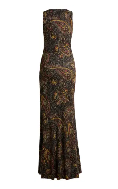 Etro Paisley Ribbed-Knit Maxi Dress | Thumbnail 2