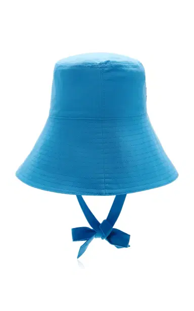 Miu Miu Wide-Brimmed Cotton Bucket Hat | Thumbnail 4 Miu Miu Wide-Brimmed Cotton Bucket Hat | Thumbnail 4