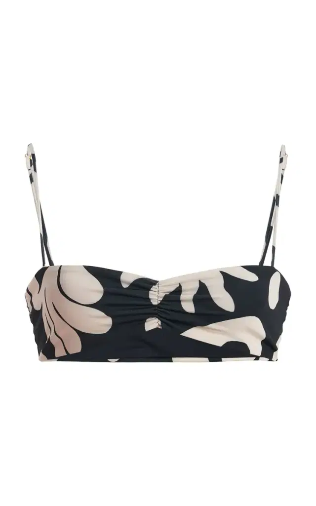 Cala de la Cruz Lilo Printed Bikini Top
