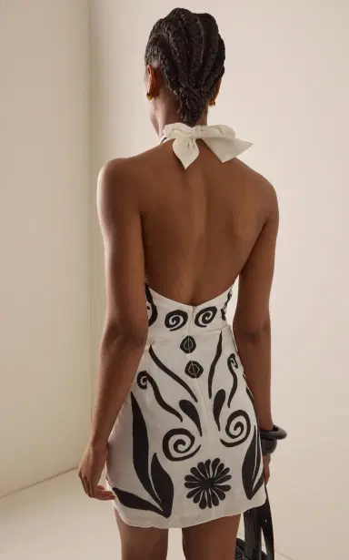 Cala de la Cruz Exclusive Veneta Linen Mini Dress | Thumbnail 4 Cala de la Cruz Exclusive Veneta Linen Mini Dress | Thumbnail 4