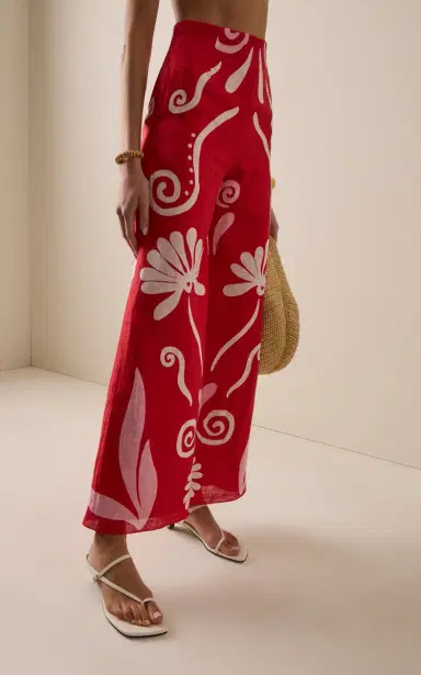 Cala de la Cruz Exclusive Toya Linen Wide-Leg Pants | Thumbnail 3 Cala de la Cruz Exclusive Toya Linen Wide-Leg Pants | Thumbnail 3