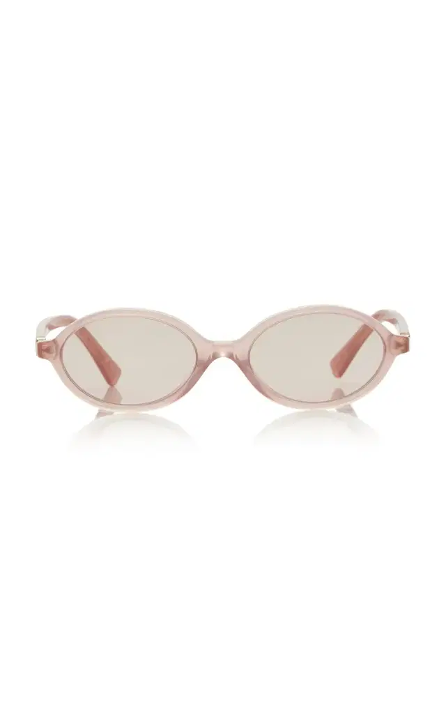 Miu Miu Round-Frame Acetate Sunglasses